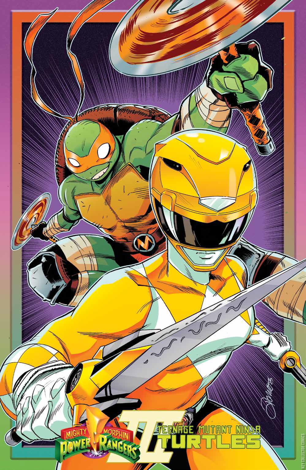 Power Rangers Turtle Version Mighty Morphin Power Rangers / Teenage Mutant Ninja Turtles