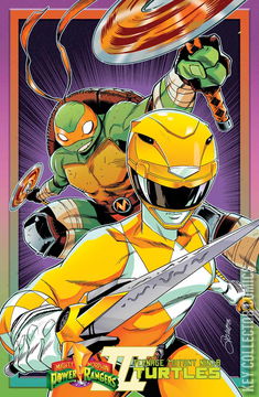 Variant Cover for Mighty Morphin Power Rangers / Teenage Mutant Ninja Turtles #1