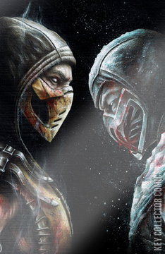 Variant Cover for Fame: Mortal Kombat - Ed Boon