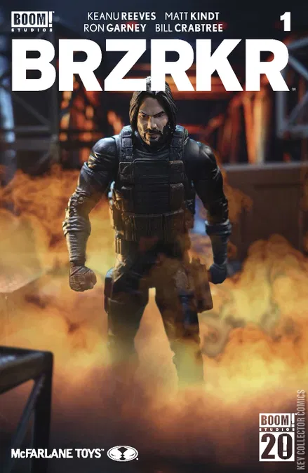 Cover art for BRZRKR #1 7th Print