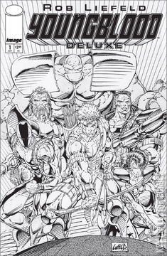 Variant Cover for Youngblood Deluxe #1