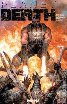 Variant Cover for Planet Death #1