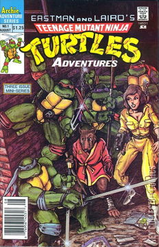 Variant Cover for Teenage Mutant Ninja Turtles Adventures #1