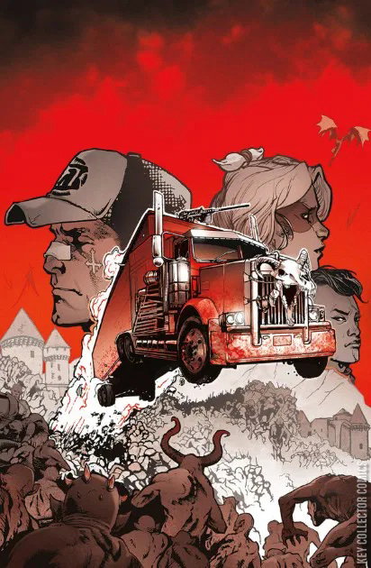 Post Malone's Big Rig #1 SDCC Published July 2025 | Key