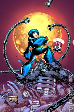 Variant Cover for Mega Man: Timelines #1