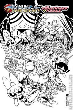 Variant Cover for Thundercats / Powerpuff Girls #1