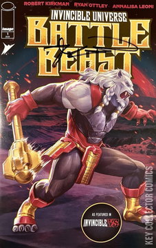 Variant Cover for Invincible Universe: Battle Beast #1