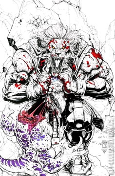 Variant Cover for Invincible Universe: Battle Beast #3