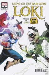 Variant Cover for Bring on the Bad Guys: Loki #1