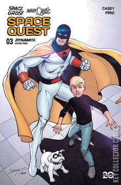 Variant Cover for Space Ghost / Jonny Quest: Spacequest #3