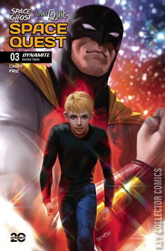 Variant Cover for Space Ghost / Jonny Quest: Spacequest #3