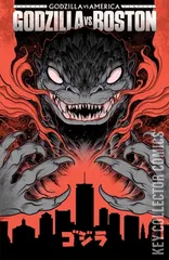 Variant Cover for Godzilla vs America: Boston