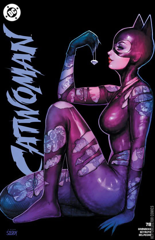 Variant Cover for Catwoman #78