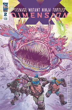 Variant Cover for Teenage Mutant Ninja Turtles: Dimension X #2