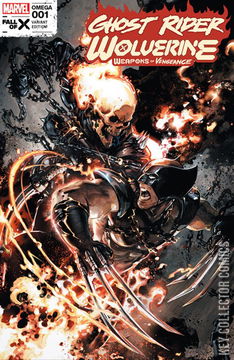 Variant Cover for Ghost Rider / Wolverine: Weapons of Vengeance Omega #1