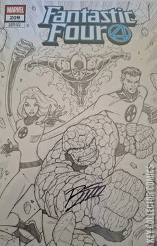 Variant Cover for Fantastic Four #209