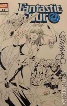 Variant Cover for Fantastic Four #51