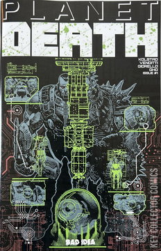 Variant Cover for Planet Death #1