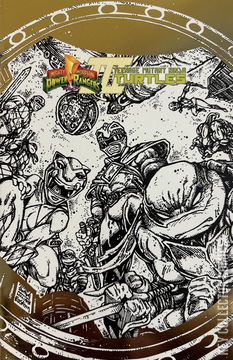 Variant Cover for Mighty Morphin Power Rangers / Teenage Mutant Ninja Turtles #1