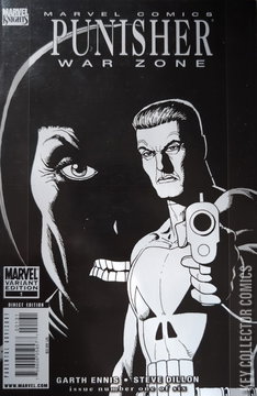 Variant Cover for Punisher War Zone #1