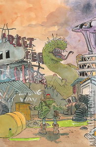 Godzilla: Escape the Deadzone #1