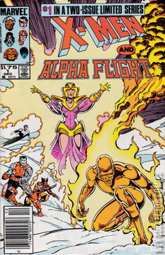 Variant Cover for X-Men and Alpha Flight #1