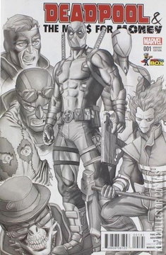 Variant Cover for Deadpool and the Mercs for Money #1