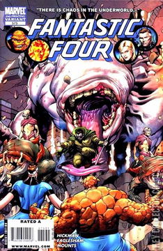 Variant Cover for Fantastic Four #575