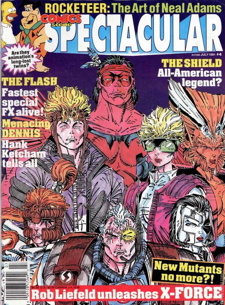 Comics Scene #4 Published July 1991 | Key Collector Comics