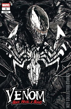 Variant Cover for Venom: Black, White & Blood #1