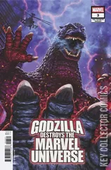 Variant Cover for Godzilla Destroys the Marvel Universe #3