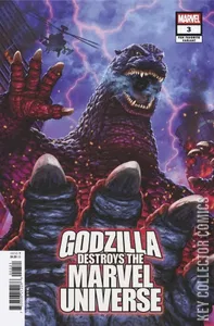Godzilla Destroys the Marvel Universe #3