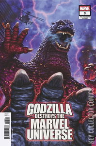 Godzilla Destroys the Marvel Universe #3
