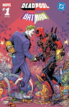 Variant Cover for Deadpool / Batman #1