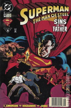 Variant Cover for Superman: The Man of Steel #47