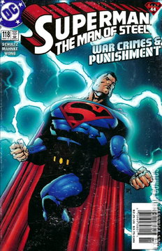 Variant Cover for Superman: The Man of Steel #118