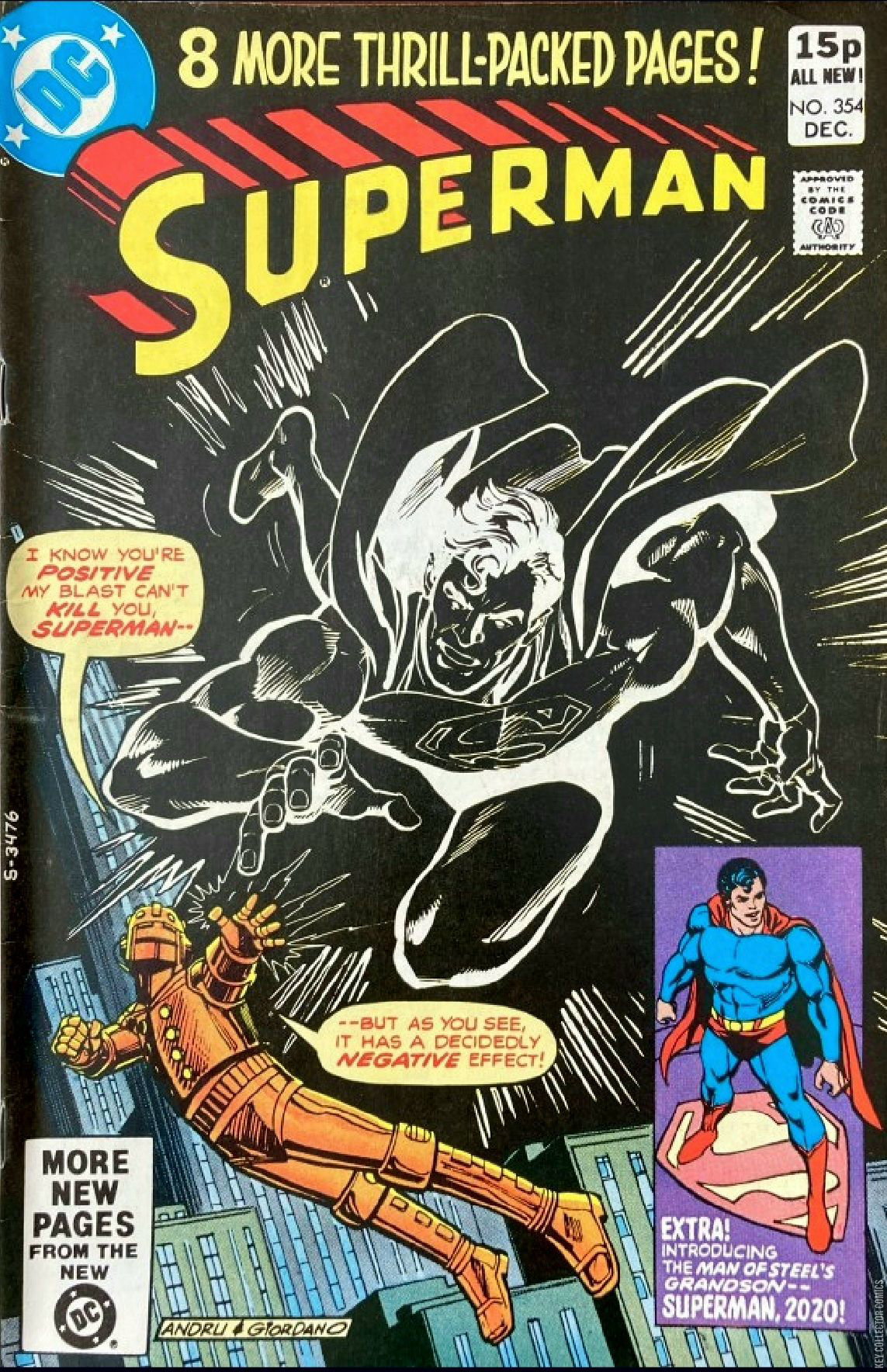 Superman #354 Published December 1980 | Key Collector