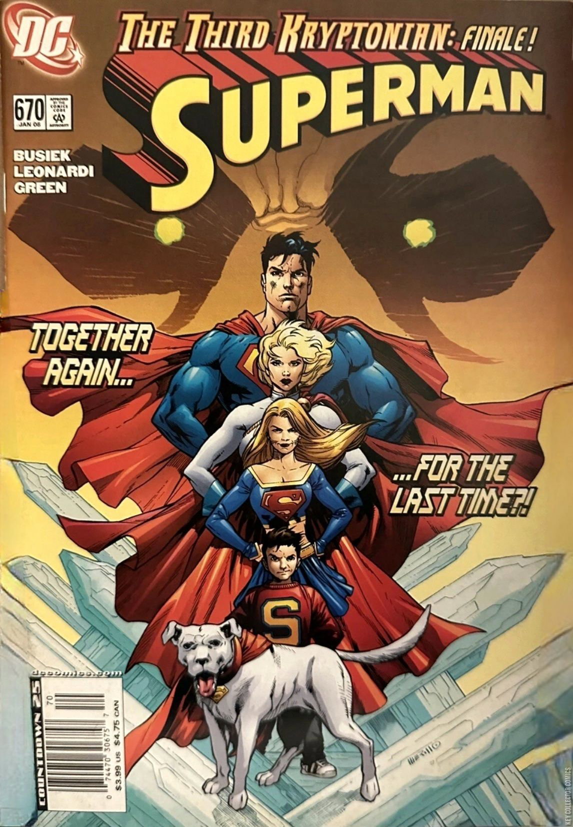 Superman #670 Published November 2007 | Key Collector