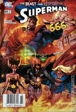 Variant Cover for Superman #666