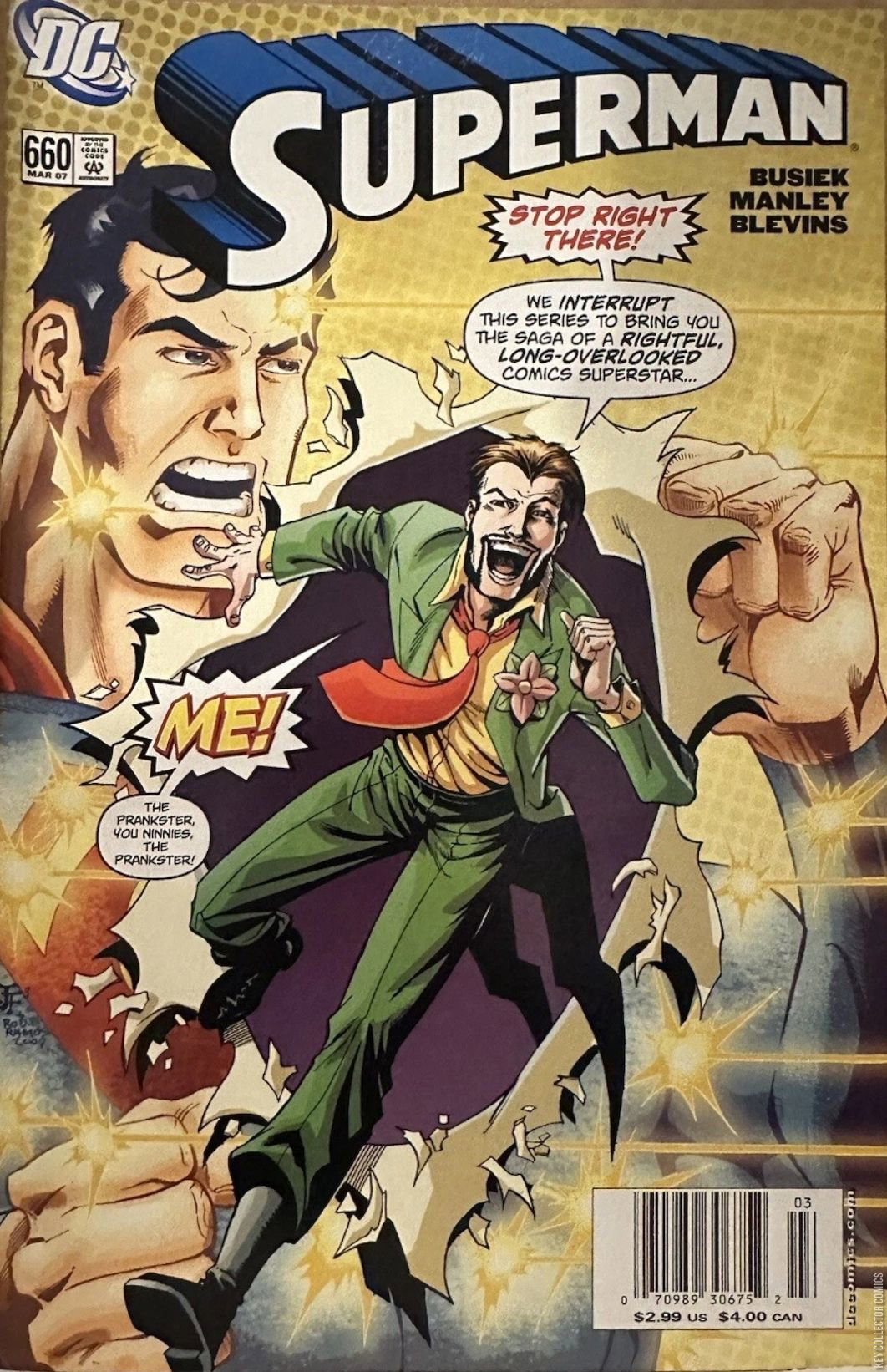 Superman #660 Published March 2007 | Key Collector Comics