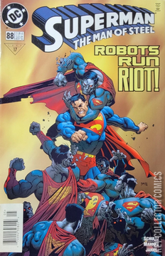 Variant Cover for Superman: The Man of Steel #88