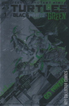 Variant Cover for Teenage Mutant Ninja Turtles: Black, White & Green #1