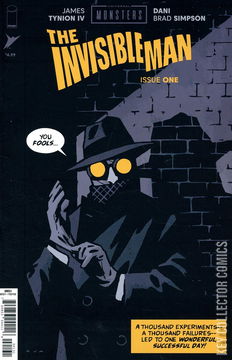 Variant Cover for Universal Monsters The Invisible Man #1