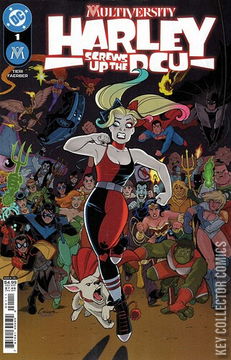Variant Cover for Multiversity Harley Screws Up The DCU #1