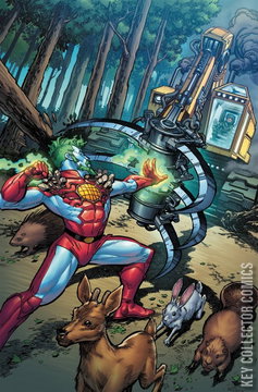 Variant Cover for Captain Planet #4