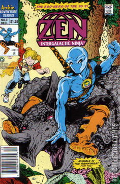 Variant Cover for Zen Intergalactic Ninja #3