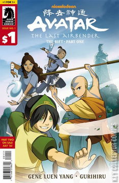 Variant Cover for Avatar: The Last Airbender - The Rift #1