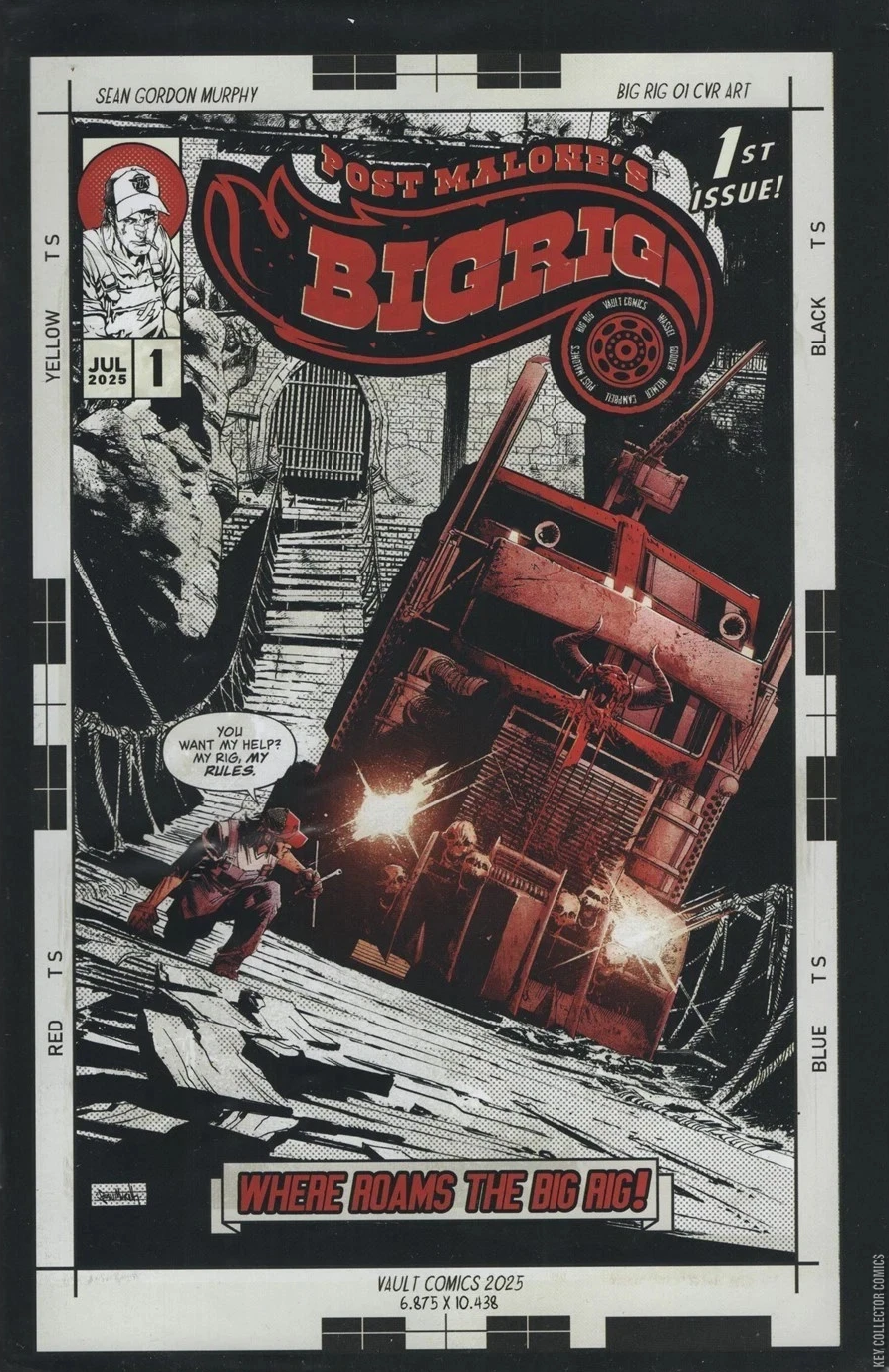 Post Malone's Big Rig #1 Variant – Value & Details | Key Collector Comics