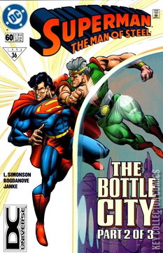 Variant Cover for Superman: The Man of Steel #60