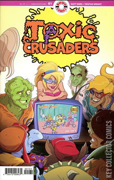 Variant Cover for Toxic Crusaders #1